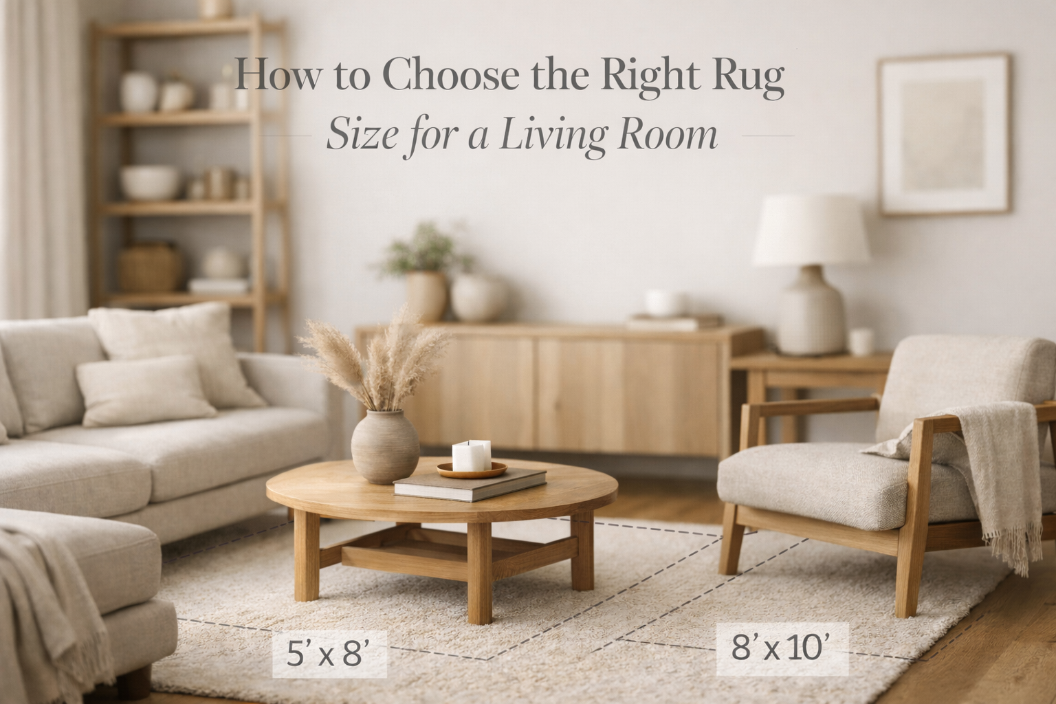 how to choose the right rug size
