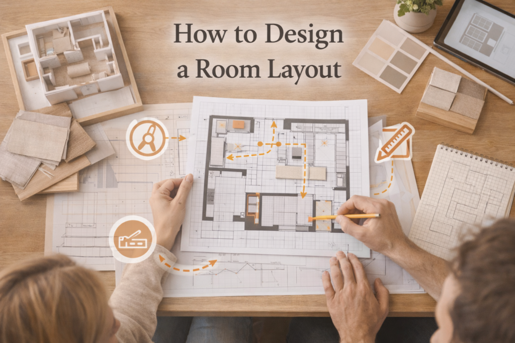 how to design a room layout