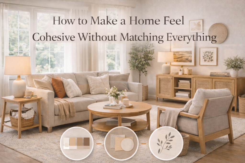 how to make a home feel cohesive