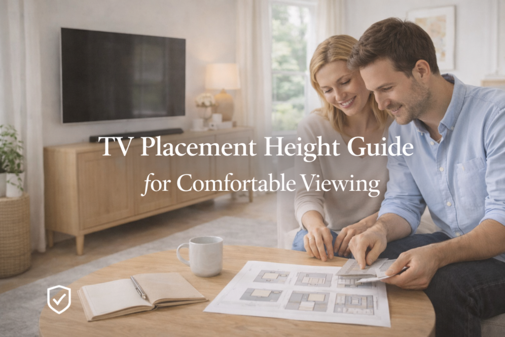 tv placement height