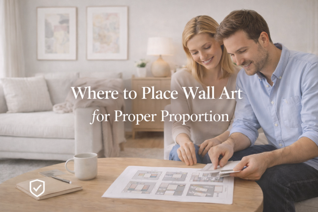 where to place wall art